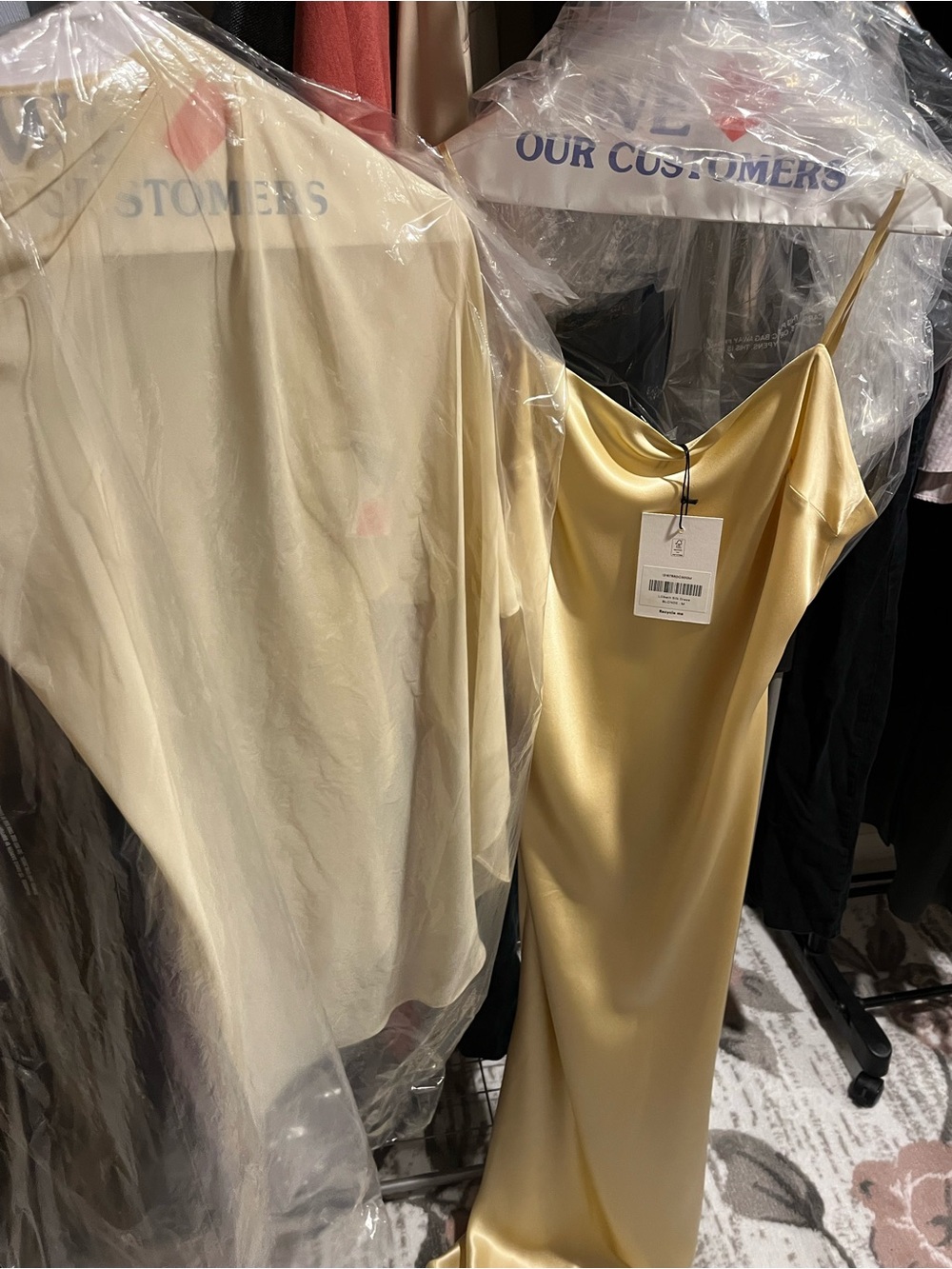 Reformation Lilibeth Silk Dress | Blonde | Medium - Picture 6 of 6
